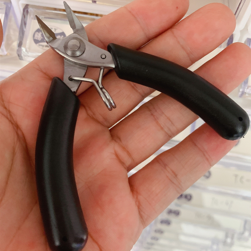 Clește pentru bijuterii – lucrate manual, din oțel inoxidabil, cu nas rotund, nas ascuțit, nas plat și clește de tăiere