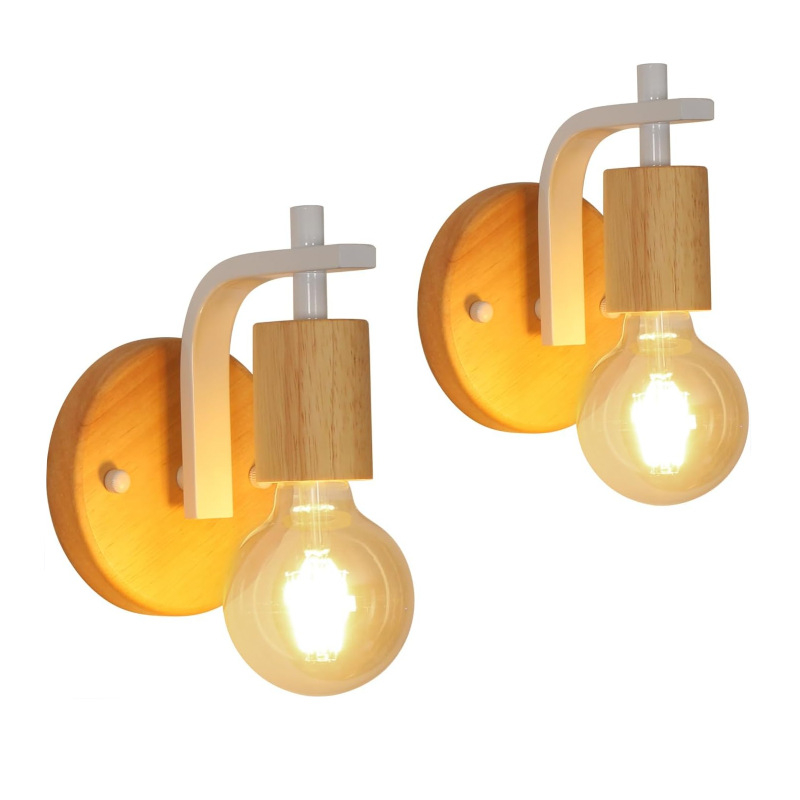 Sieninė LED lemputė • Geležies gaubtas • Geležies korpusas • 110V • Gaoxin Lighting