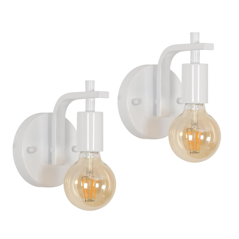 Sieninė LED lemputė • Geležies gaubtas • Geležies korpusas • 110V • Gaoxin Lighting