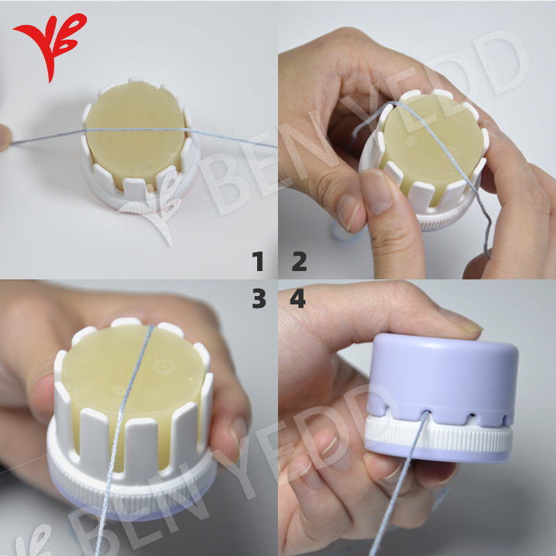 BEN YEDD varrógép kiegészítők – Macaron sorozat, forgó viasz a cérnához, nagy kapacitás, sima húzás fedéllel (Márka: BEN YEDD; Kategória: Varrógép kiegészítők; Import: Nem; Tömeg: 43 g)