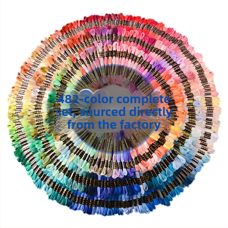 airo siuvimo siūlų rinkinys — poliesterio medvilnės medžiaga, namų tekstilei, tinka kryžiniam siuvinėjimui