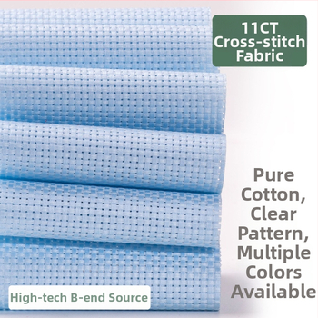 11CT βαμβακερό ύφασμα κεντήματος με τζακάρντ (100% βαμβάκι; οικολογική βαφή; GB πρότυπο)