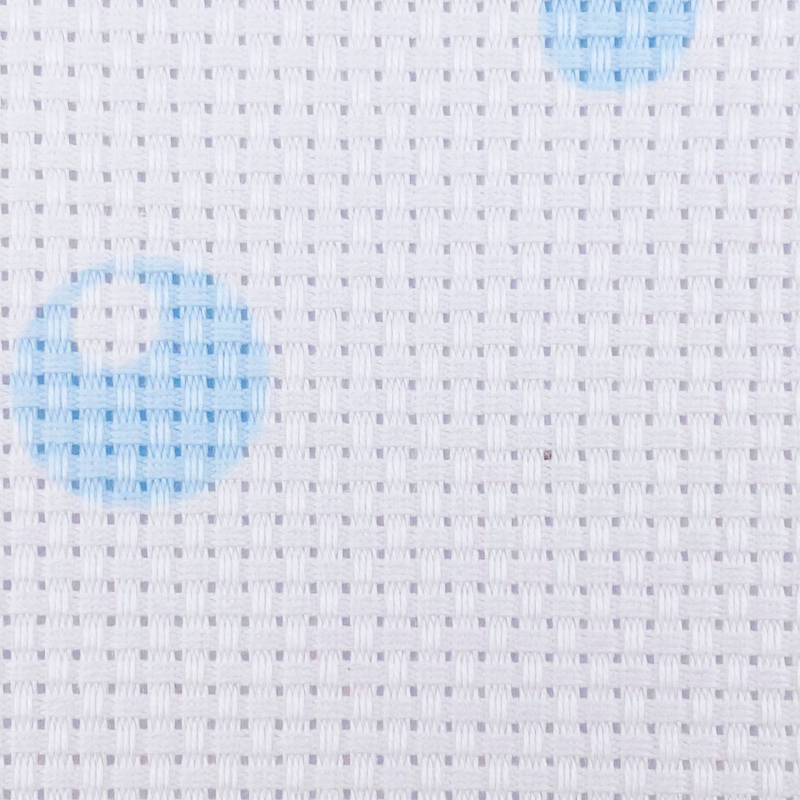 11CT βαμβακερό ύφασμα κεντήματος με τζακάρντ (100% βαμβάκι; οικολογική βαφή; GB πρότυπο)