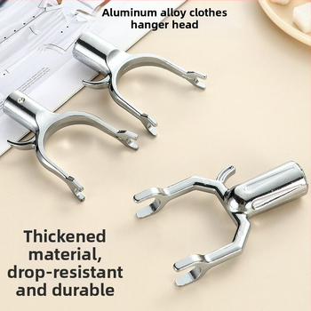 Глава на вилица за сушене на дрехи от цинкова сплав, за балкон, модерен минималистичен стил, марка Military Elegance