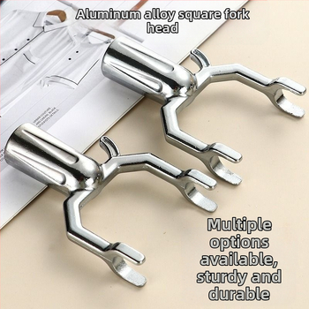 Глава на вилица за сушене на дрехи от цинкова сплав, за балкон, модерен минималистичен стил, марка Military Elegance
