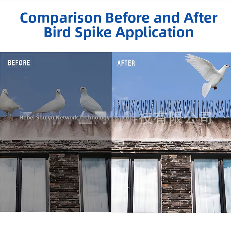 Archerfish неръждаеми стоманени шипове против птици и котки, модел arcbs02, репелент за птици, устойчиви на корозия