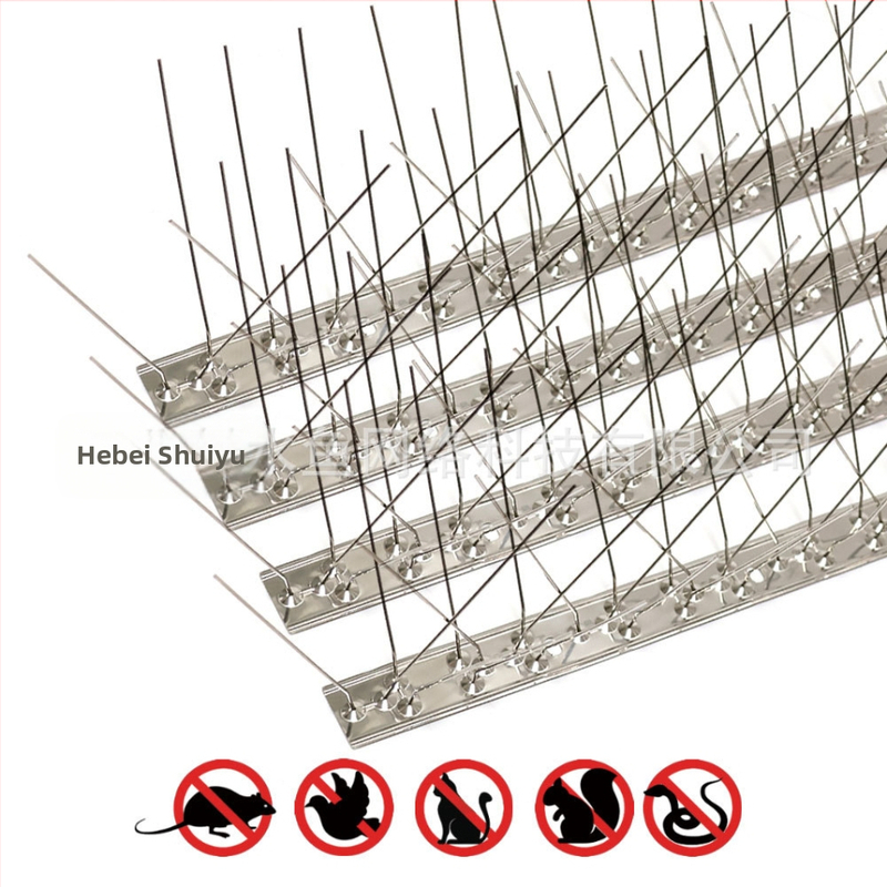 Archerfish неръждаеми стоманени шипове против птици и котки, модел arcbs02, репелент за птици, устойчиви на корозия