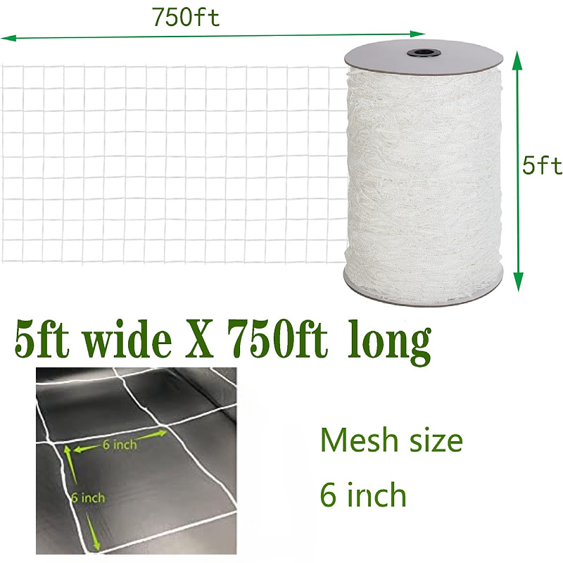 Junda poliészter kapaszkodó háló növények számára, termékkód Jdbspt-168