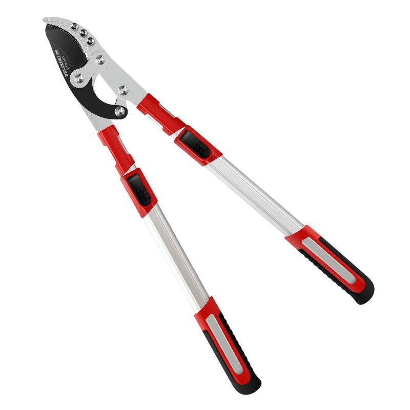 Delixi градинарски секатори за груби клонове, форма на клюн, нож от SK5 стомана, тефлоново покритие, мека дръжка