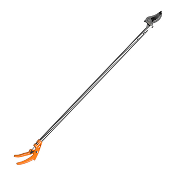 Delixi Electric Τηλεσκοπικός Κλαδοκόπτης από Ανοξείδωτο Ατσάλι με Ελατήριο για Υψηλό Κλάδεμα Φρούτων Δέντρων