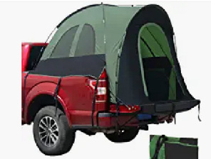 Pikapa aizmugurējais telts kempingam, 4 sezonas, 3-4 cilvēkiem, stiklašķiedras stieņi, 210D Oxford audums, ūdensizturīgs 2000-3000 mm