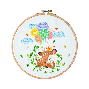 Set za križni bod s cartoon motivom, Su embroidery, laneno platno, uzorak cartoon/anime