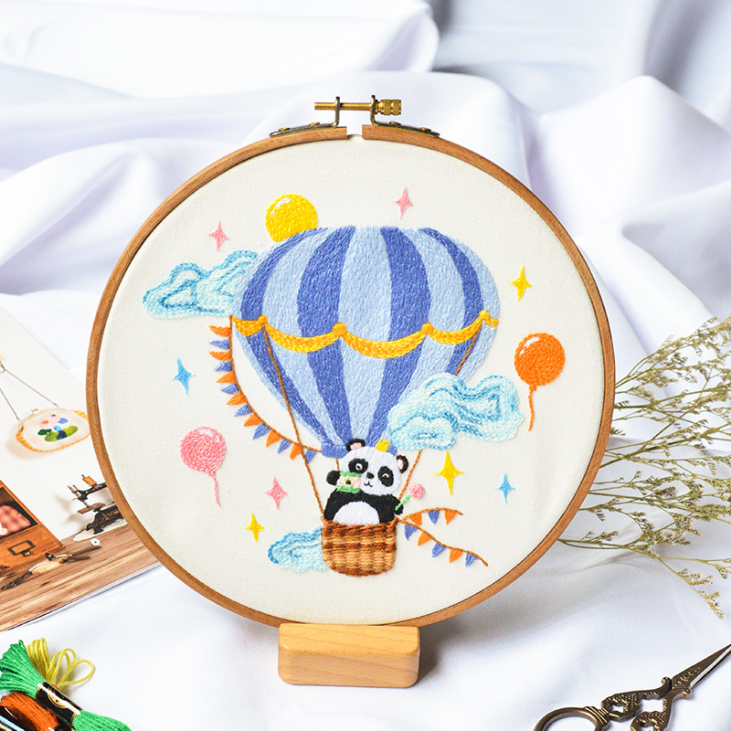 Set za križni bod s cartoon motivom, Su embroidery, laneno platno, uzorak cartoon/anime