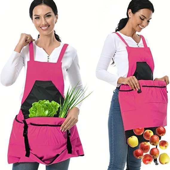 Ujjatlan kötény antifouling védelemmel, Oxford anyag, egyszínű mintázat, márka Xuan Chen