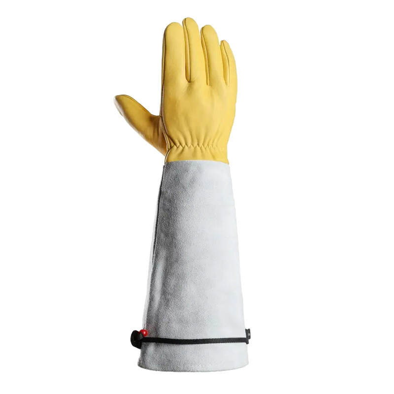 DURADARE Kerti kesztyűk – tű- és szúrás elleni védelem, vastagított kivitel, gesztenyék, paprika és rózsák szedésére; tömeg 226 g