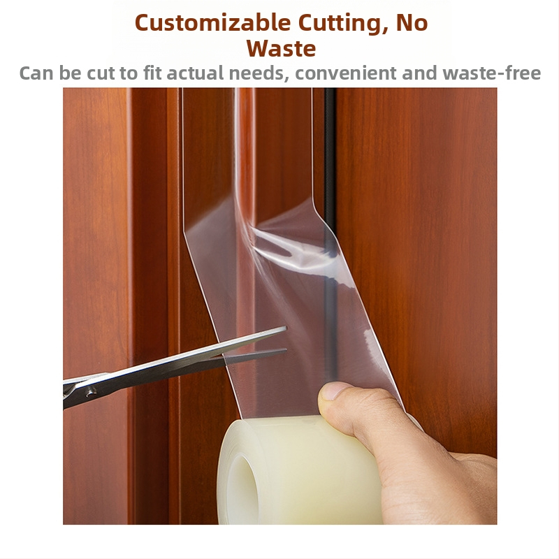 Okno tesniaca páska – bez zvyškov lepidla, vetruodolná a vodeodolná, vyplní štrbiny pre sklenené dvere a okná; zimná ochrana proti chladu.