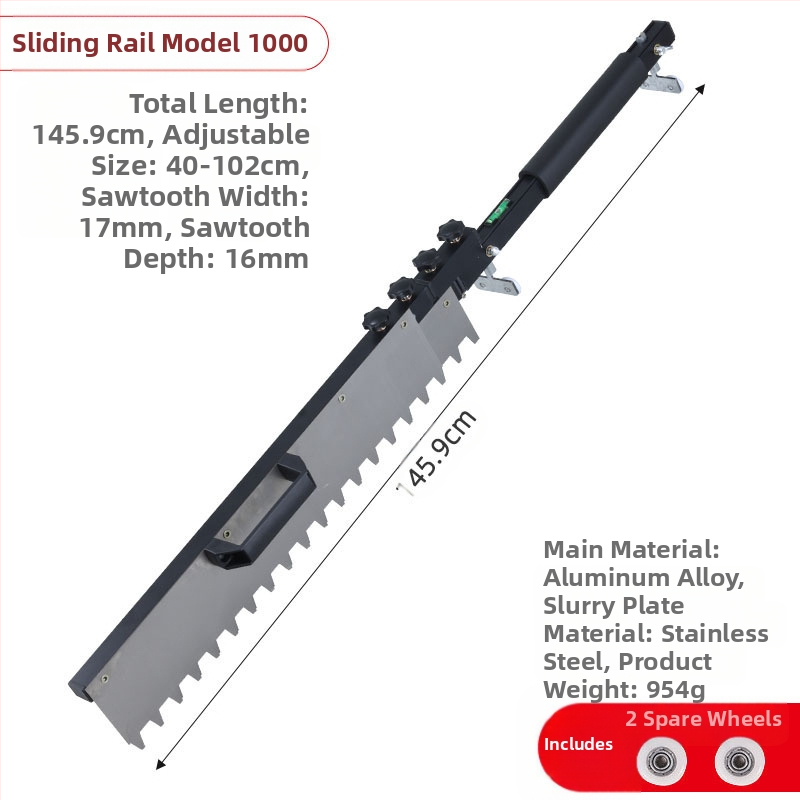 Инструмент за нивелиране на плочки със автоматично сгъваем мерник - Haihui, произход Yongkang, за подови и стенни плочки