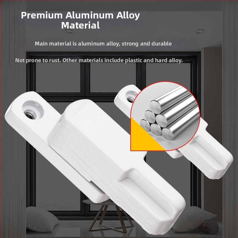 Top Valley logu slēdzene – T forma, iekšējā un ārējā atvēršana, alumīnija sakausējums, gaismas luksusa stils