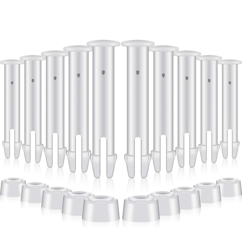 Intex baseino laikiklio priedų rinkinys 28270-28272: smeigtukas ir gumos užrakinimo dalys, PVC