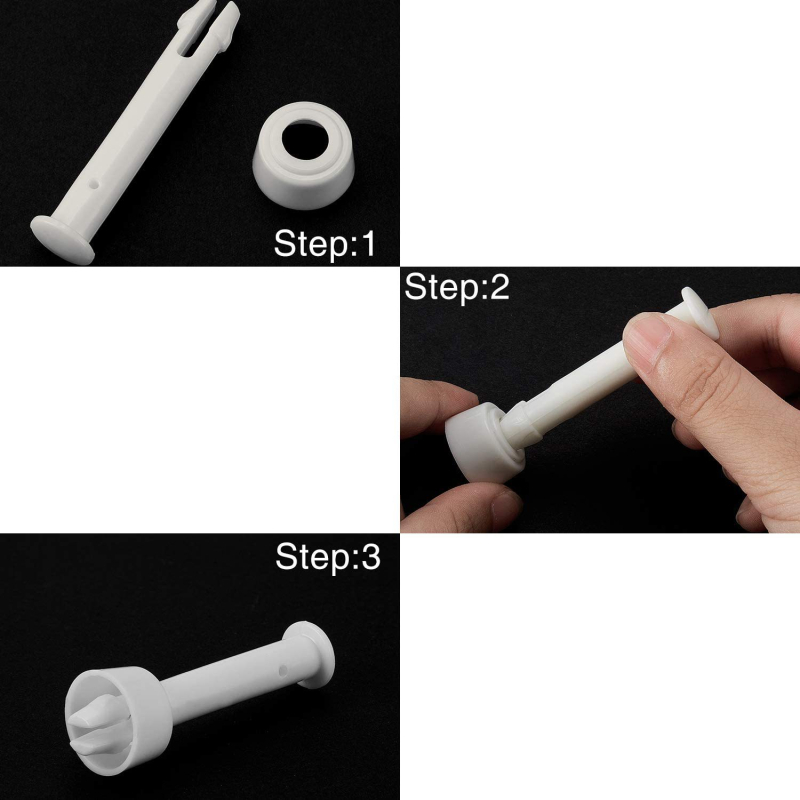 Intex baseino laikiklio priedų rinkinys 28270-28272: smeigtukas ir gumos užrakinimo dalys, PVC