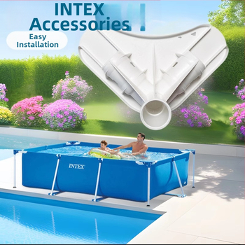 Intex plastikinis T-adapteris baseinui, model Pool accessories adapter, medžiaga PP, svoris 183 g, tinkamas plaukimo ir vandens sportams