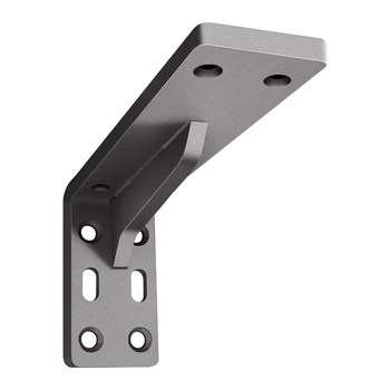 5.5 τρίγωνος μεταλλικός βραχίονας στήριξης — βαρέος τύπου για ράφι, κρεμαστό ντουλάπι και γραφείο, μοντέρνος μινιμαλιστικός σχεδιασμός, φινίρισμα με βαφή ψησίματος