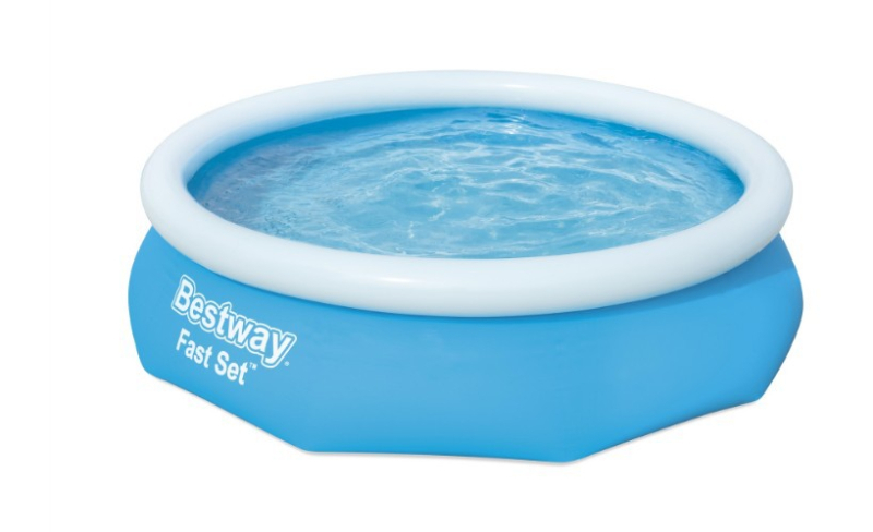 Bestway obiteljski napuhani bazen za odrasle i djecu, s podignutim stranama, sklopivi, pogodan i kao ribnjak