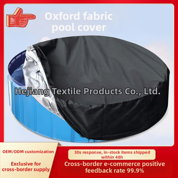 Ārējais baseina pārklājs — Oxford audums, pielāgojams, putekļu un saules aizsardzība, drukāts logotips