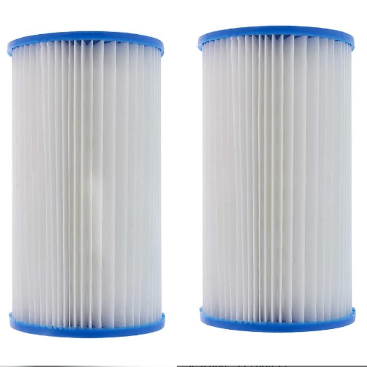 Medence cartridge-szűrő Type A, modell 29000, PVC anyag, 2 darabos készlet, felfújható medencékhez