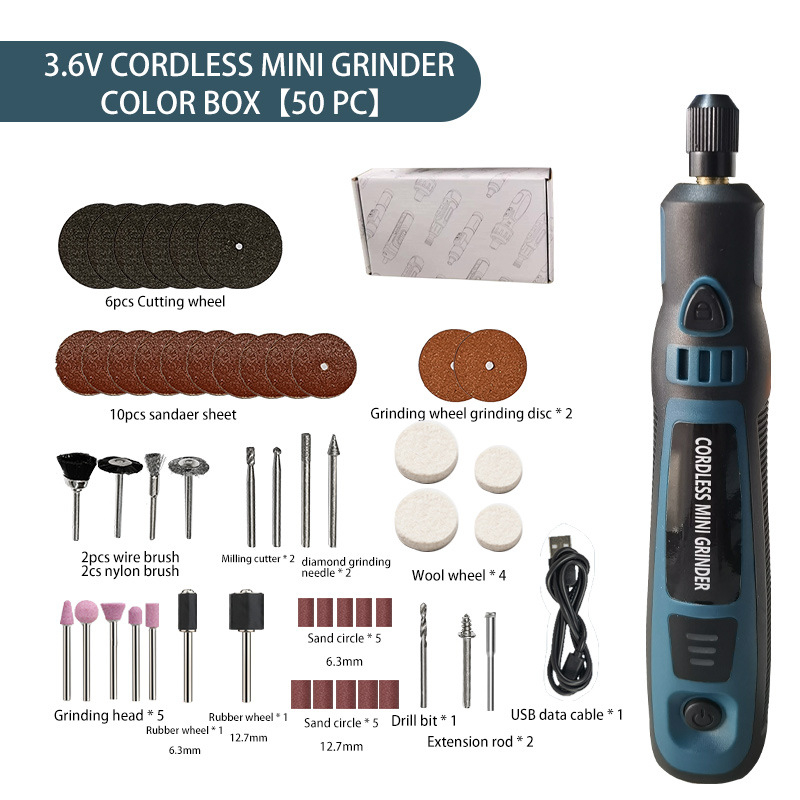 Преносим електрически шлайф за нефрит със зареждаща се литиева батерия, 3.7V, глава за шлайф, 0.6 м кабел, тегло 0.5 кг