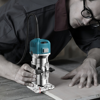 Bolimi дървообработваща електрическа машина за канали и гравиране, 110V, за фаска на дърво