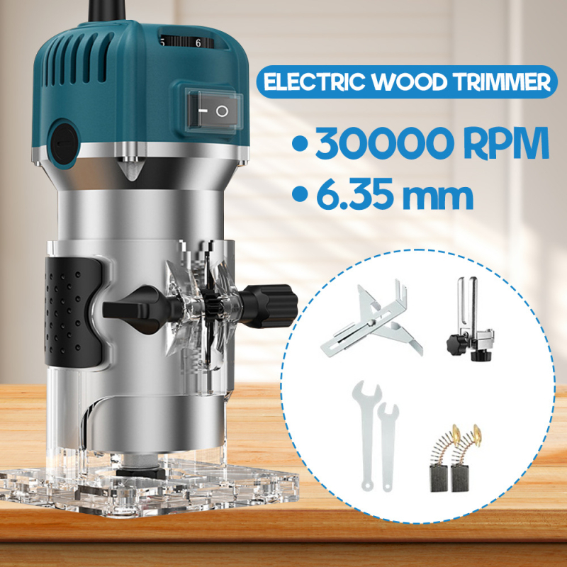 Bolimi дървообработваща електрическа машина за канали и гравиране, 110V, за фаска на дърво