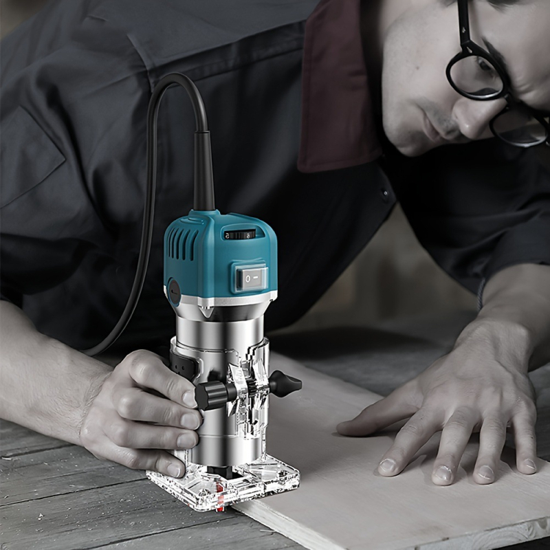 Bolimi дървообработваща електрическа машина за канали и гравиране, 110V, за фаска на дърво