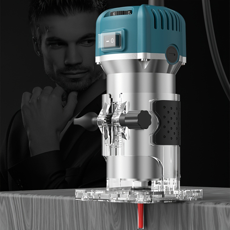 Bolimi дървообработваща електрическа машина за канали и гравиране, 110V, за фаска на дърво