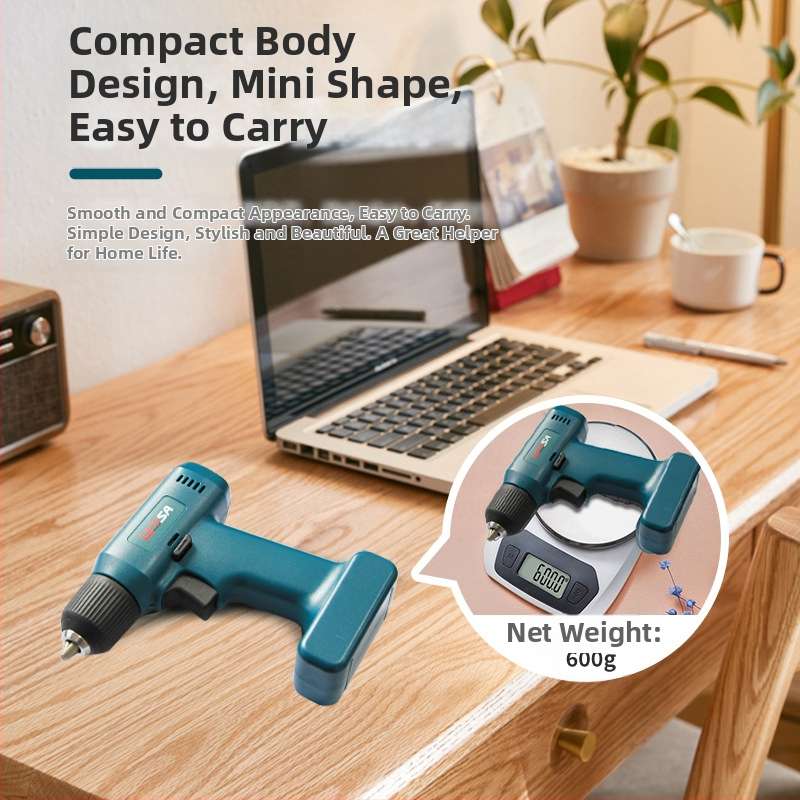 Ръчна 8V акумулаторна литиева бормашина с въртене напред и назад