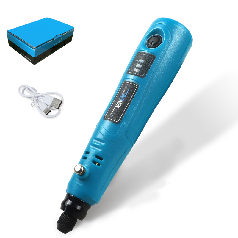 Презареждаема ръчна електрическа шлайфмашина за маникюр и дърворезба, компактен ръчен инструмент, 3.6V Li‑ion батерия, фиксирана скорост, включен заряден кабел, тегло 0,24 кг