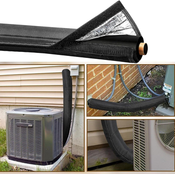 Κάλυμμα εξαγωγής κλιματιστικού με μόνωση αλουμινόφυλλου, ύφασμα 600D Oxford, Tim Hong, απλό στυλ