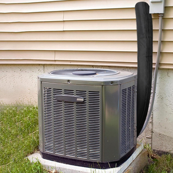 Κάλυμμα εξαγωγής κλιματιστικού με μόνωση αλουμινόφυλλου, ύφασμα 600D Oxford, Tim Hong, απλό στυλ