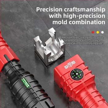 Otis осем в едно мултифункционално средство за сваляне на смесителя за мивка – пластмасова конструкция, тръбен ключ, за кухня и баня