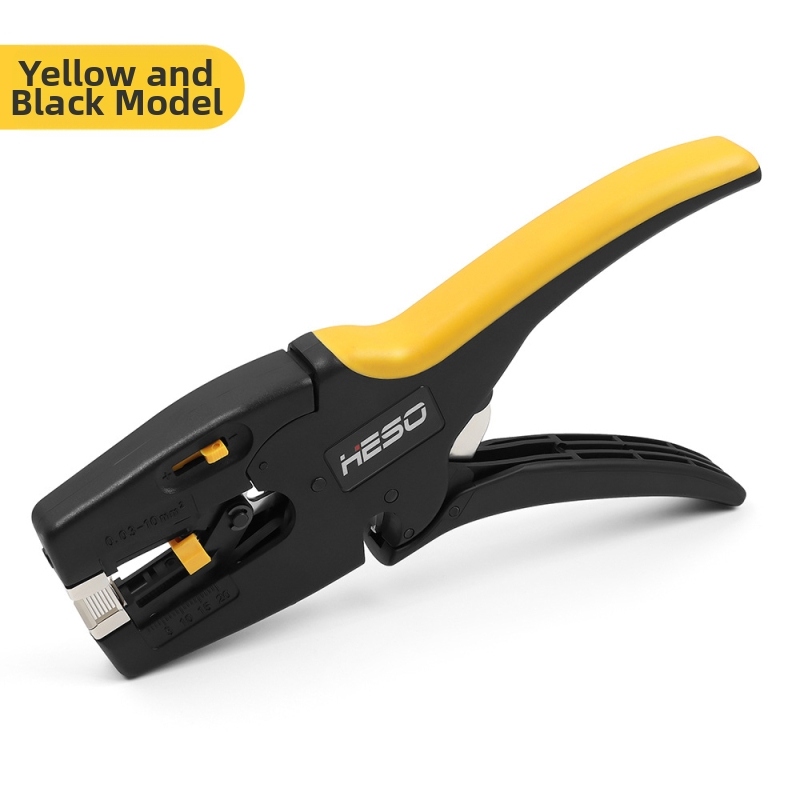 Clește automate pentru dezizolarea cablurilor - unealtă multifuncțională pentru electricieni, dezizolare și tăiere cabluri (Brand: HESO; Greutate: 180 g; Specificații: 8)