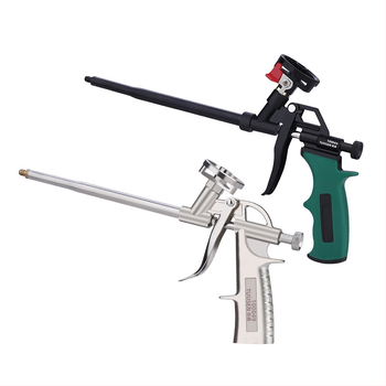 Пистолет за полиуретанова уплътнителна пяна, лесно почистващ се, корпус от сплав, за уплътняване при климатични системи, прозорци и врати