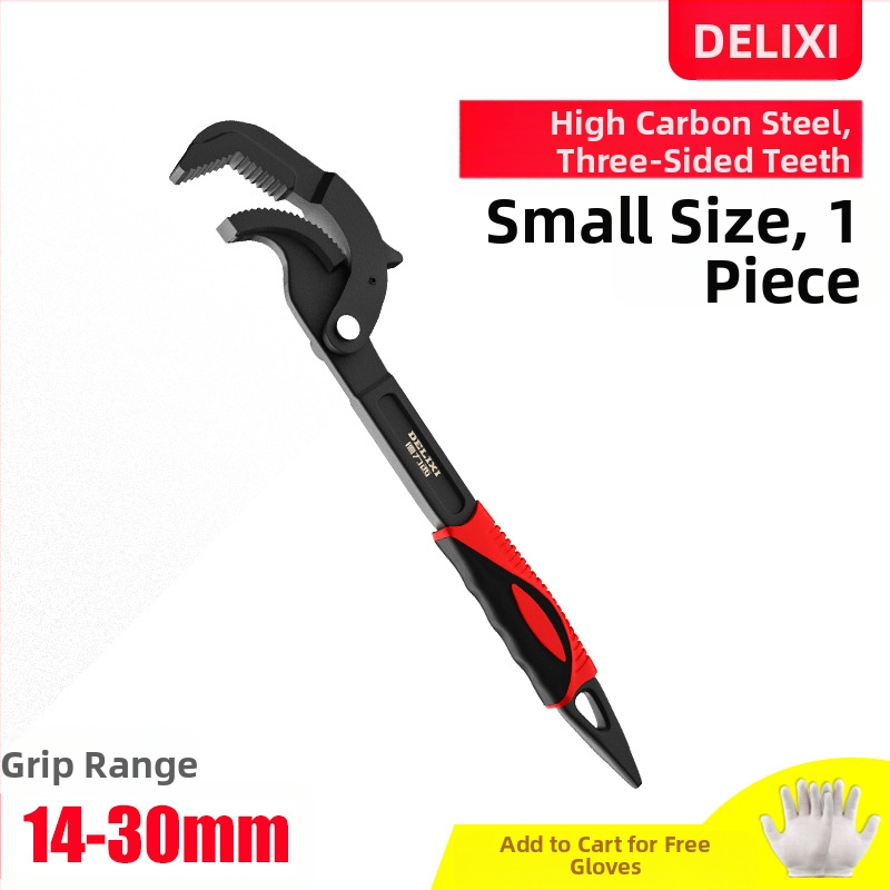 Univerzalni set alata s podesivim ključem, cijevnim ključem i višenamjenskim kliještima