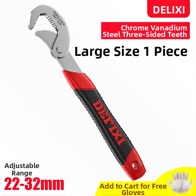 Univerzalni set alata s podesivim ključem, cijevnim ključem i višenamjenskim kliještima