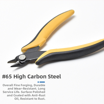 Клещи за ремонт на мобилни телефони, модел TR-25, стомана 65Mn, челюсти с дебелина 2,5 мм