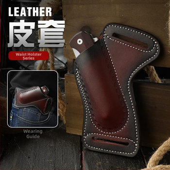 STAILNESS Δερμάτινη Τσάντα Μέσης για Αθλητικά σε Ανοιχτό Χώρο, Unisex, Με Αποθήκευση