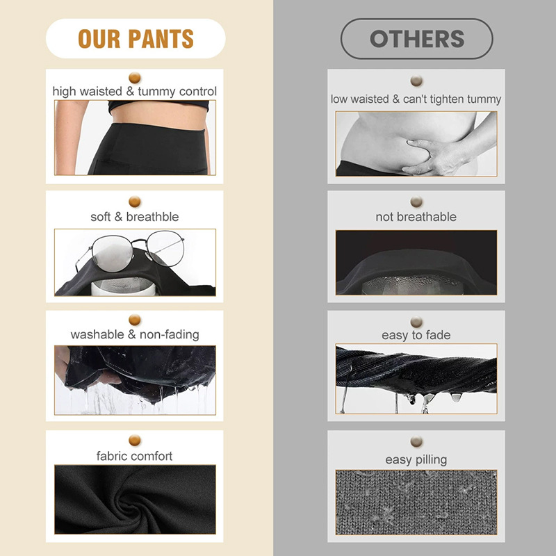 Női magas derekú jóganadrág — Milk Silk anyag, 80–90% Spandex, nagy rugalmasság, szoros fazon, 9/10 hossz