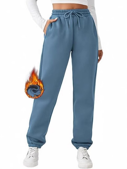 Sinti női Casual egyenes szabású nadrág, elasztikus derék, 250 japán szövet, poliészter 95%+, tél 2024