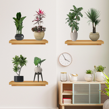 Αφίσα τοίχου με φυτά και λουλούδια – PVC, αδιάβροχο, μοντέρνο μινιμαλιστικό στυλ, για σαλόνι και υπνοδωμάτιο