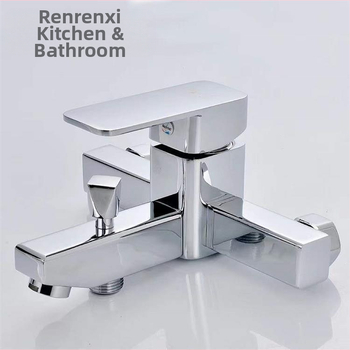 Viso vario dušo maišytuvo su mišriu ventiliu, karšta/šalta, modelis AT049, 15 mm įvadai