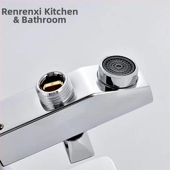 Viso vario dušo maišytuvo su mišriu ventiliu, karšta/šalta, modelis AT049, 15 mm įvadai